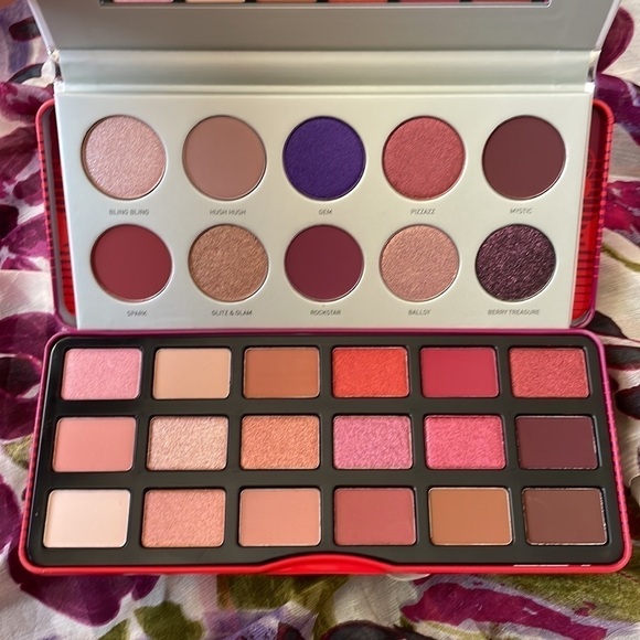 Brand New Morphe Eye Shadow Palettes Set Cherry Coke & Jaclyn Hill Bling Boss - Picture 14 of 15